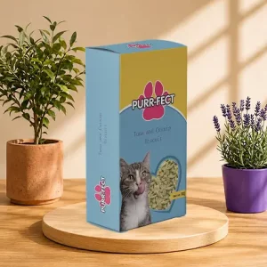 Purr-fect Tuna and Catnip Biscuit