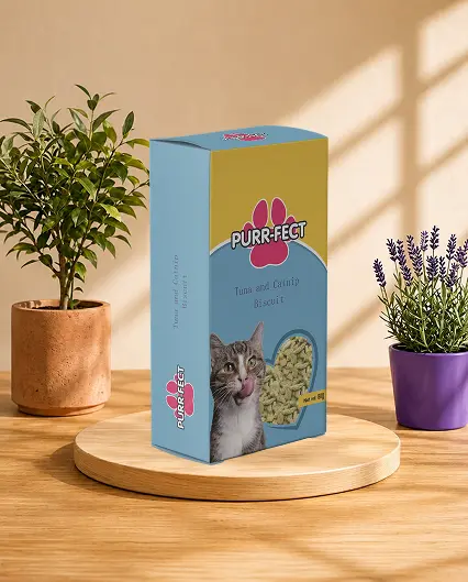 Purr-fect Tuna and Catnip Biscuit