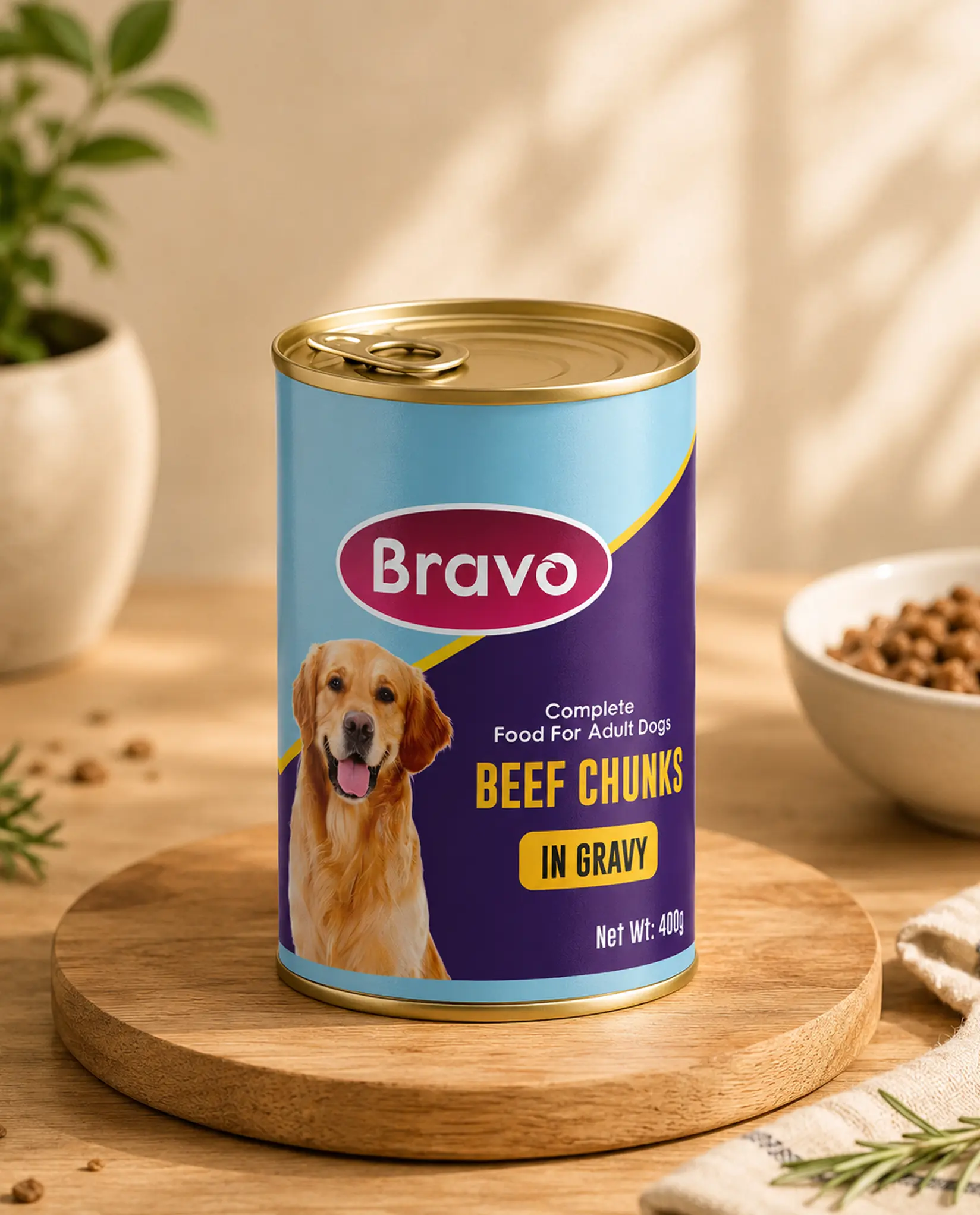 Beef Chunks in Gravy