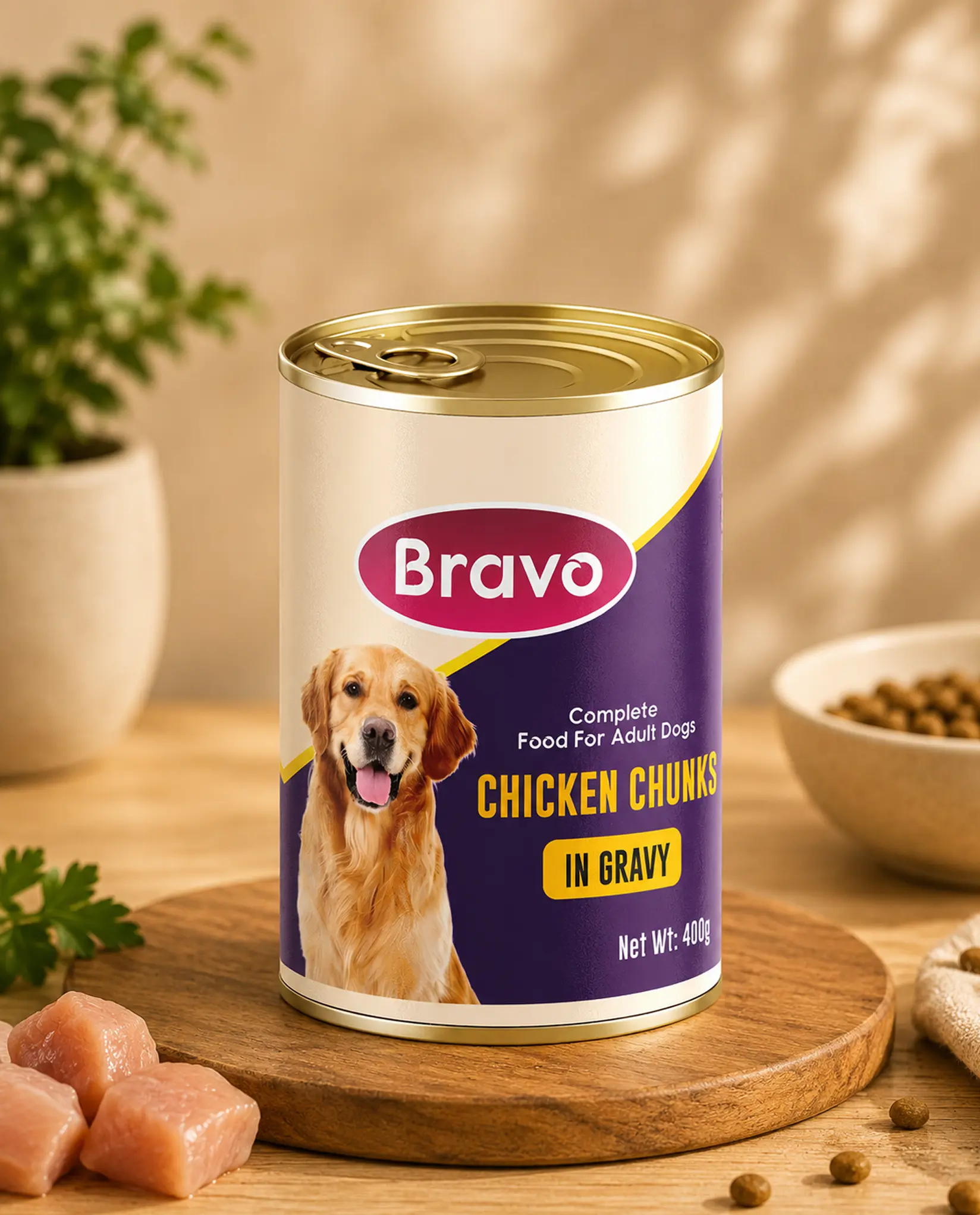 Chicken Chunks in Gravy