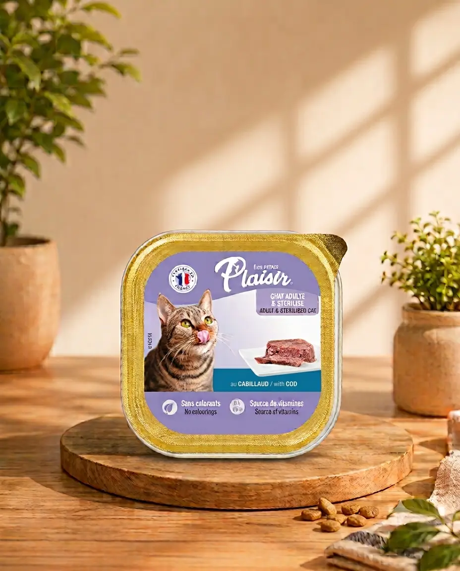 Plaisir Cats: Alutray with Cod