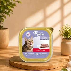 Plaisir Cats: Alutray with beef