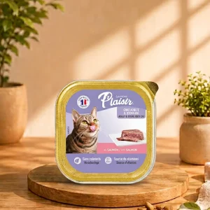 Plaisir Cats: Alutray with salmon