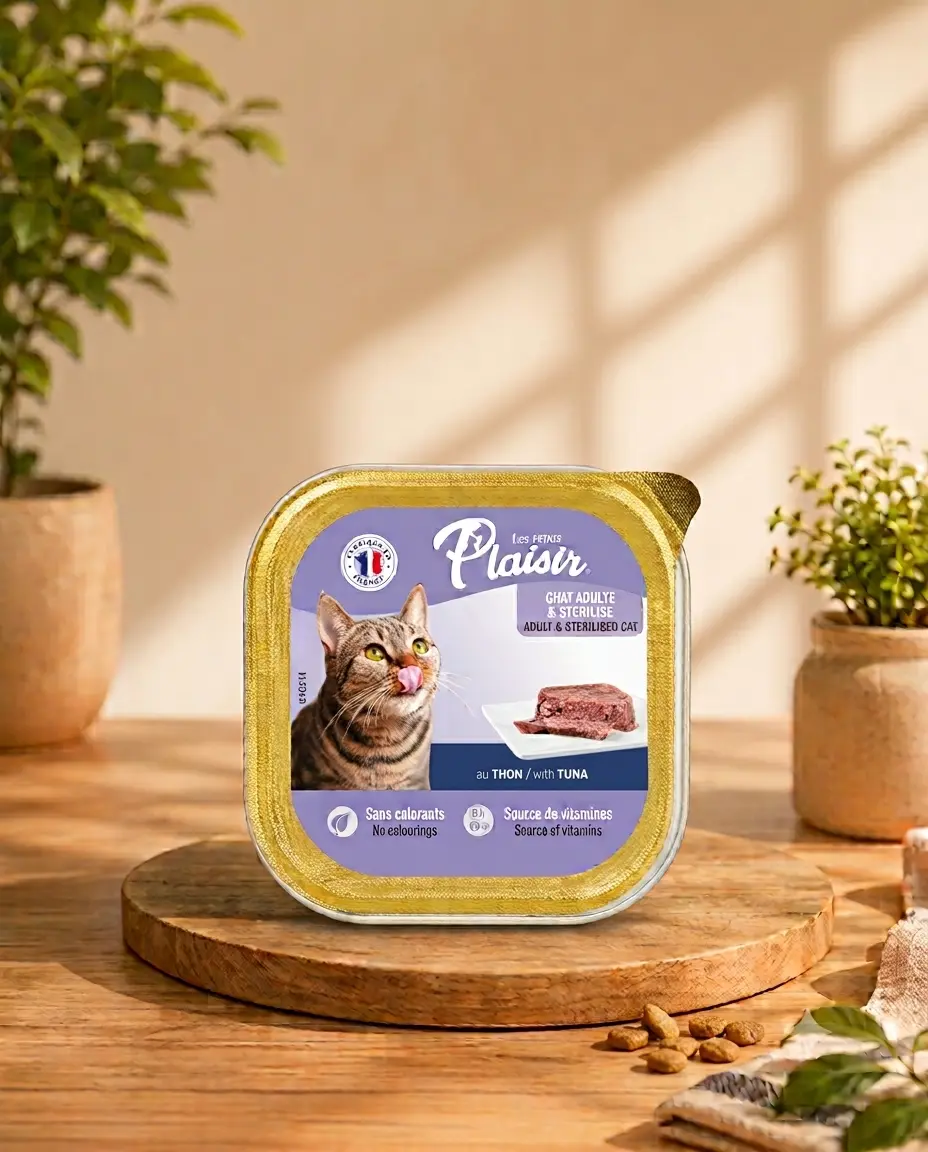 Plaisir Cats: Alutray with tuna