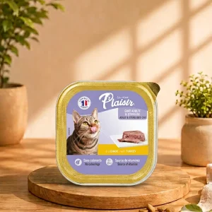 Plaisir Cats: Alutray with turkey