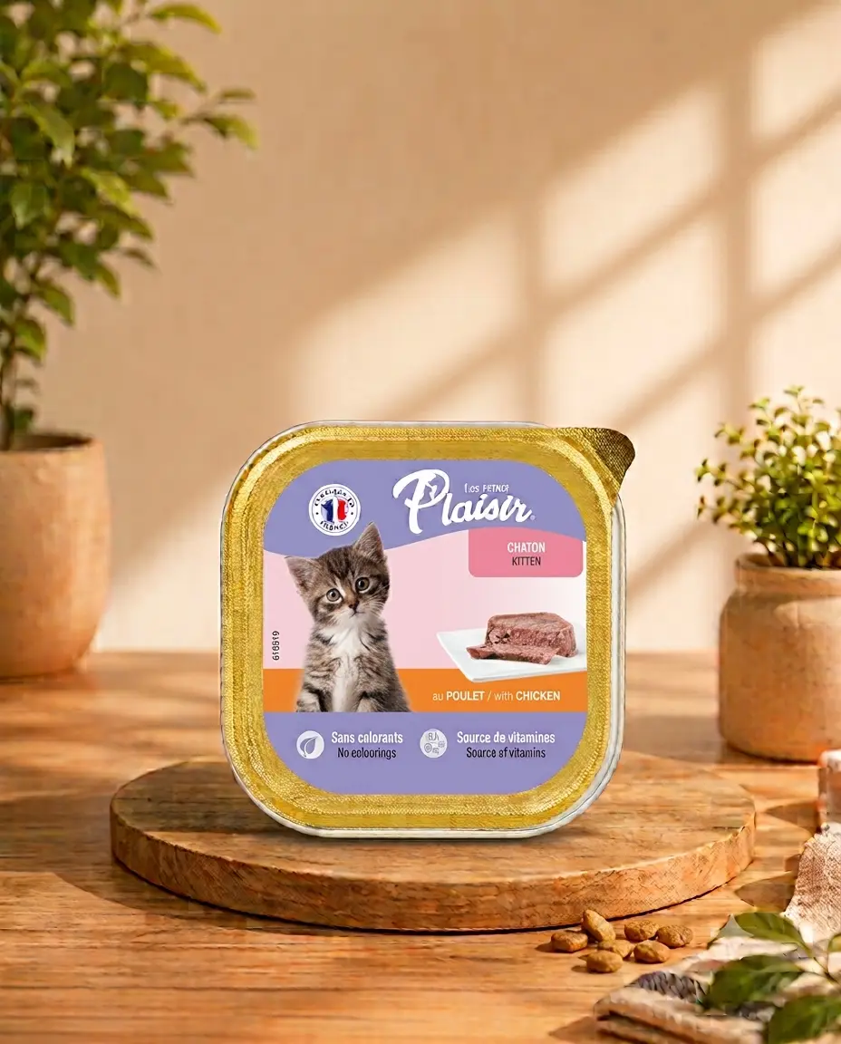 Plaisir Kitten: Alutray with chicken