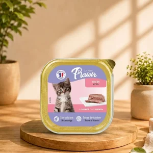 Plaisir Kitten: Alutray with Salmon