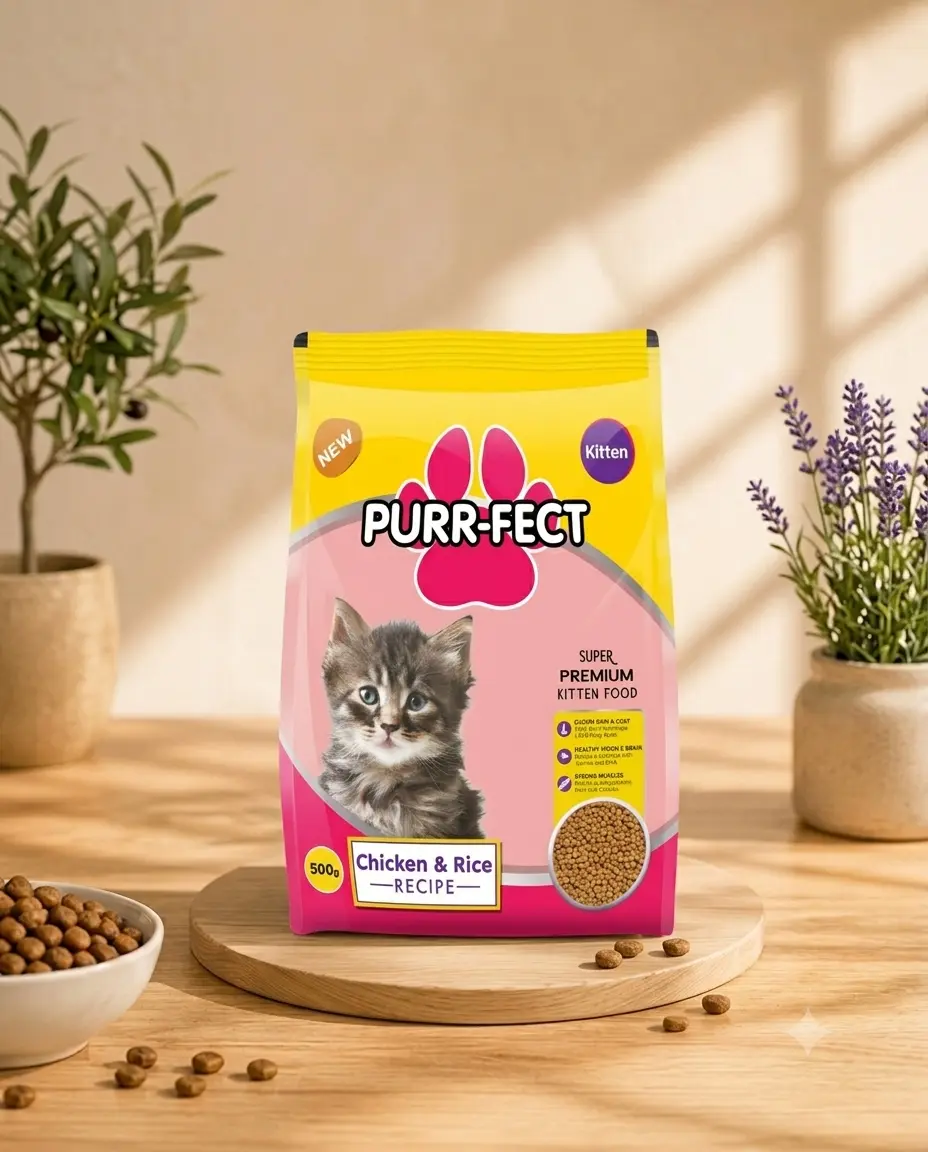 Purr-fect Kitten : Chicken & Rice